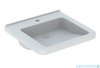 Geberit Selnova Comfort Square Umywalka bez barier z otworem na baterię, bez przelewu 55x52,5cm 500.786.00.7